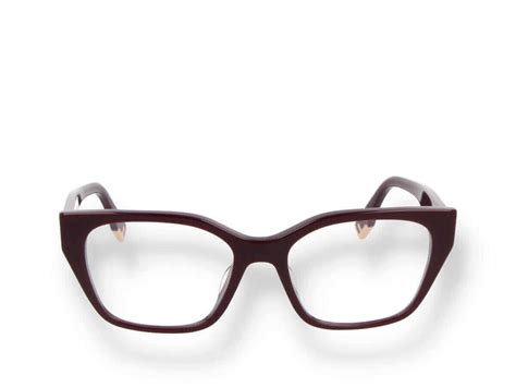 Fendi FE50001I Eyeglasses Women's Full Rim Cat Eye